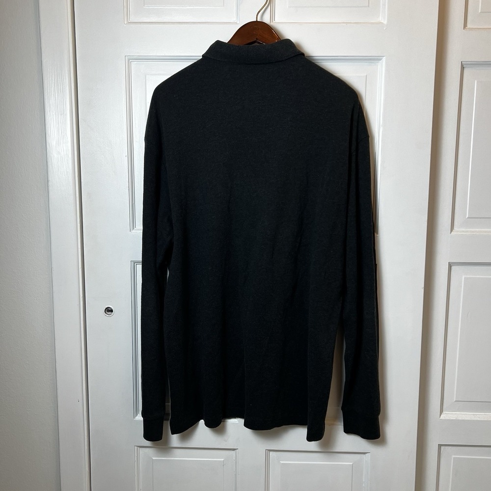 Hugo Boss Charcoal Black Pullover Sweater XXL Cotton - Picture 2 of 11